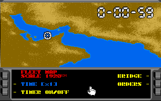 Strike Fleet screenshot 4 for Amiga